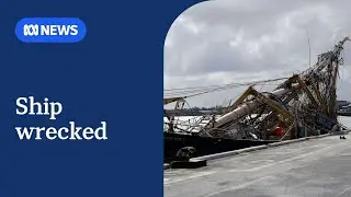 Beloved ship Leeuwin seriously damaged, two people hurt after collision at Fremantle Port | ABC News