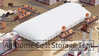 Revolutionize Coal Storage with Air Dome Technology: Efficient, Eco-Friendly Solutions