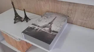 Como fazer CAIXA ORGANIZADORA, Livro fake