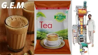 TEA ☕️ POUCH PACKING MACHINE CUP FILLER FULL PNEUMATIC #machine #tea #viralvideo #trending #food