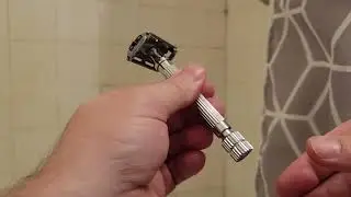 Parker, Butterfly Open Double Edge Safety Razor for Men, 5 Parker Premium Platinum Double Edge Razor