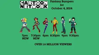 Cartoon Network Fantasy Next Bumpers for October 4, 2024