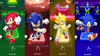 Sonic vs Knuckles vs  Sonic vs Super Sonic | Ultimate Rhythm Dance 🔥