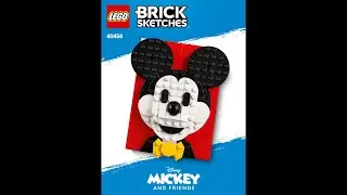 LEGO Instructions | Disney | 40456 | Mickey Mouse | Brick Sketches