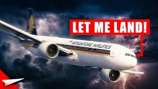 OUT OF FUEL, BUT CAN'T LAND THE PLANE! - Singapore Airlines 319's Insane Story
