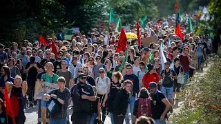 Festivalstimmung am Hambacher Forst