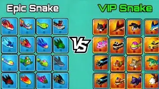 Snake Clash ⚡ Epic Snake Battles | Biggest Snake Wins | Viral Gameplay