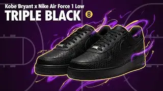 Kobe Bryant x Nike Air Force 1 Low &ldquo;Triple Black&rdquo; 2025