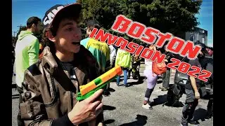 Mobbing the Streets of Boston HUGE PEV Meetup Boston Invasion 2022 EUC Scooter Esk8 Onewheel Ebike
