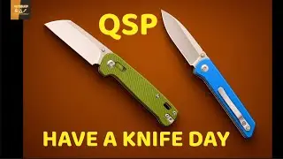 QSP Parrot V2 and QSP Penguin Glyde Lock - Best Budget Folding Knife? من افضل السكاكين المطويات؟