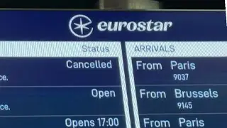 Eurostar anuncia retomada progressiva do tráfego sob o Canal da Mancha | AFP