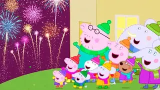 Contos da Peppa Pig 🐷 Uma Noite M&aacute;gica de Fogos 🐷 Toons Mania - Crian&ccedil;as Felizes