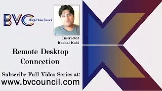 10-Remote Desktop Connection (Networking in Bengali)