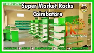SUPERMARKET RACK MANUFACTURERS | SUPERMARKET RACKS | JK RACKS | CONTACT - 8220812997 , 9600824210