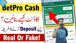BetPro Cash - BetPro Account Kaise Banaye | BitPro Deposit In Pakistan | BitPro Tips