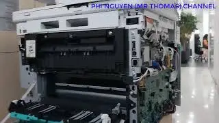 Remove fuser HP Printer E47528