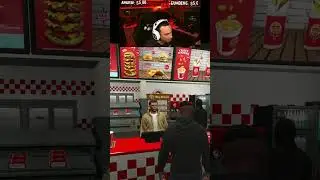 Training Video for Burger Shot in GTA 5 RP.. #shorts #gta5 #gtaonline