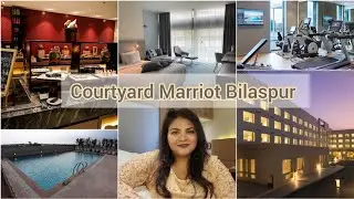 courtyard marriott bilaspur full review || laxurious hotel at bilaspur