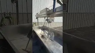 BID ON EQUIPMENT: Item 438002 - 700 Gallon KUSEL 8CMS Cheese Vat Chain