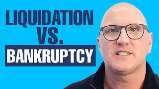 What's the difference between liquidation and bankruptcy?