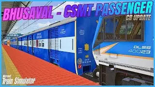 51154/Bhusaval - Mumbai CSMT Passenger  | Khandesh | INDIAN TRAIN SIMULATOR  MSTS LIVE . #wdp4b 