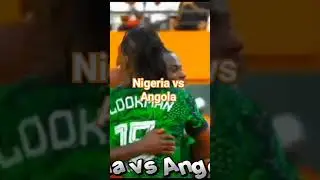 Lookman scores in Nigeria vs Angola #afcon #afcon2023