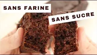 🍰 G&Acirc;TEAU AU CHOCOLAT HEALTHY sans Farine, sans Sucre, sans Lait et sans Huile 😋! Excellent !