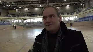 SNP dome: Die neue Großsporthalle an der Speyerer Straße steht kurz vor der Fertigstellung