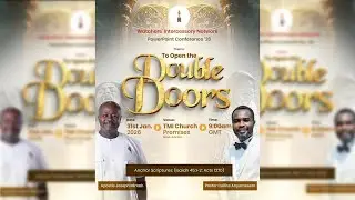 POWERPOINT CONFERENCE' 26  - TO OPEN THE DOUBLE DOORS | WATCHERS' INTERCESSORY NETWORK | 31.01.2026