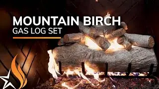 Mountain Birch Vented Gas Logs - Designer Series | Starfire Designs