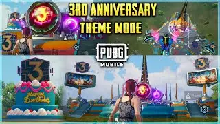 PUBG MOBILE 3RD ANNIVERSARY MODE GAMEPLAY (HDR) | Update 1.3 Exclusive Anniversary Mode Features!