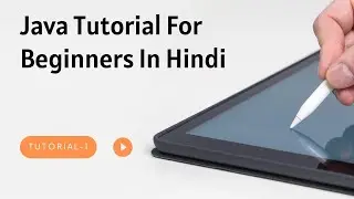 Java Tutorial for Beginners in Hindi