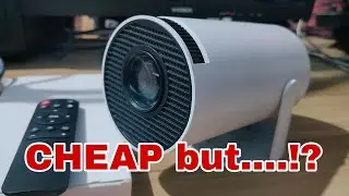 HY300 PROJECTOR UNBOXING AND REVIEW