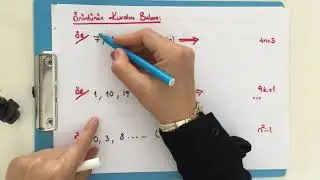 ÖRÜNTÜLER-ÖRÜNTÜNÜN GENEL TERİMİNİ BULMA-7.SINIF MATEMETİK