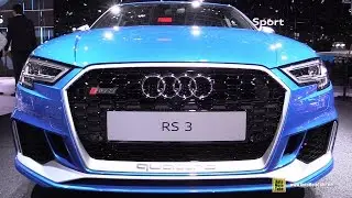 2017 Audi RS3 Sedan - Exterior and Interior Walkaround - Debut at 2016 Paris Motor Show