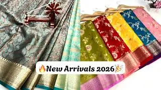 🔥New arrival 2026 | कम बजट में असली बनारसी साड़ी? 😱 | First Time Banarasi Lehenga at Umaiza Fabric 