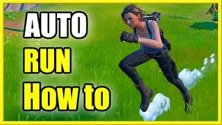 How to AUTO RUN & SPRINT in FORTNITE on PS4, PS5, Xbox, PC (Controller Tutorial)