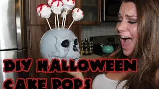 DIY: HALLOWEEN CAKE POPS