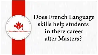 Does French language skills help students in there career after masters?