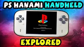 PS Hanami Explored - A PS1 Handheld With Original Hardware That Doesn't Use Any Emulation