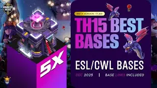 5 баз для рейтинговых боев TH15 | Clash of Clans | Clash Champs