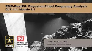 DLS-114 1.13: RMC-BestFit: Bayesian Flood Frequency Analysis