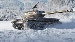 WOT IS-2 Gameplay 8 frags, 6000dmg.