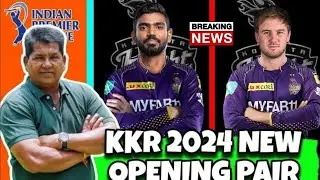 IPL 2024: KKR announced KS Bharat & Jason Roy as Final Opening Pair for IPL season 17