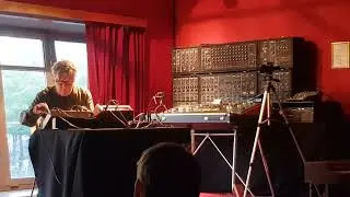 Hanno Leichtmann at Synthesizer Museum in Berlin, 2025 May 23rd