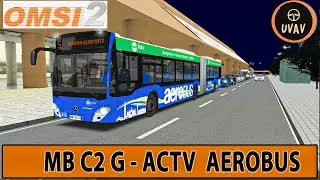 OMSI 2  ITA MERCEDES BENZ CITARO C2 G - ACTV AEROBUS - DOWNLOAD - MAPPA PALMA GAMEPLAY