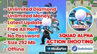 Download squad alpha action shooting mod apk terbaru 2023 unlimited money and diamond versi 1.7.1