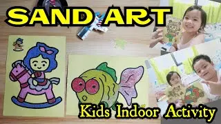 Sand Art Activity for Kids | Sand Art | Indoor Activity for Kids | Fun Activity for Kids #sandart