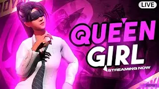 FREE FIRE LIVE 💗 LIVE CUSTOM 💗GIRL LIVE STREAMING #fflive #girlliveff #ffgirllive #garena