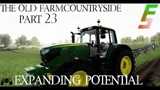 The Old Farm Countryside - #23 - Building a Factory on Farming Simulator! - FS19 - PS4
